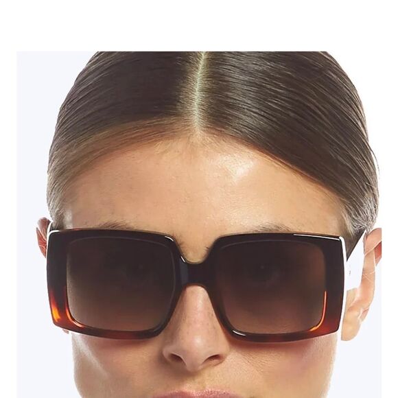 NWT Le Specs Glo Getter Tortoise Sunglasses main image 4